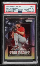 2020 Panini Prizm Star Gazing Silver Prizm Max Scherzer #SG-2 PSA 10 GEM MT