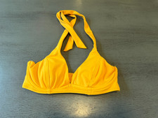 gold underwire ATHLETIA swimsuit bikini top size 32B or 32C