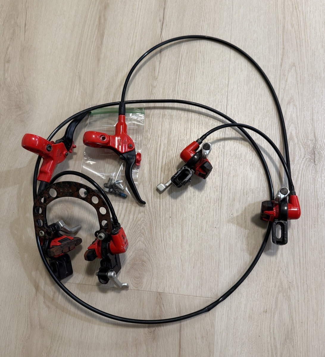Magura HS33 Tomac Edition Front & Rear Hydraulic Rim Brake Set