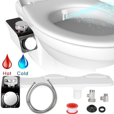 Bidetaufsatz Bidet - Aufsatz Bidet WC Popodusche Dusch WC Intimdusche Toilette