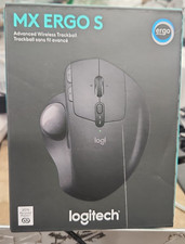 Logitech MX Ergo S Wireless Trackball Mouse Used No Wire No USB