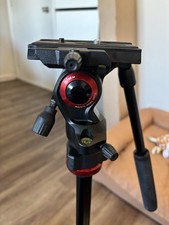 Manfrotto Befree Live Fluid Head Aluminum Tripod for Camera Camcorder w/ Bag
