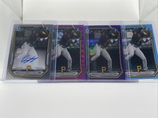 2026 Bowman Baseball Edward Florentino 1st Bowman Base Auto /199 /250 & /499 LOT
