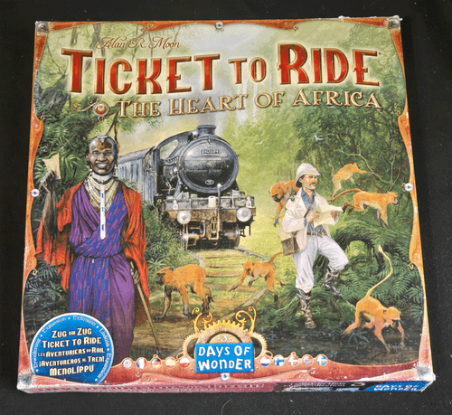 Days Of Wonder Ticket To Ride Heart Of Africa Strategy Board Game Expansion - Picture 1 of 4