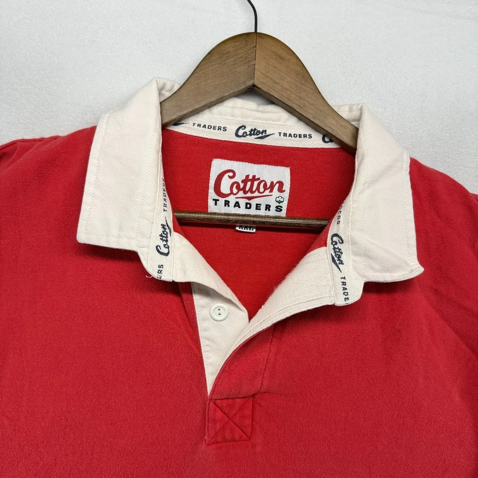 Винтажная мужская рубашка регби Уэльса 2XL красно-зеленая с вышивкой хлопок для торговцев 90-е - Изображение 3 из 4