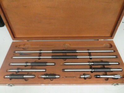 Starrett Model 128AZ Inside Micrometer Set 6 - 78'' .001'' NM13