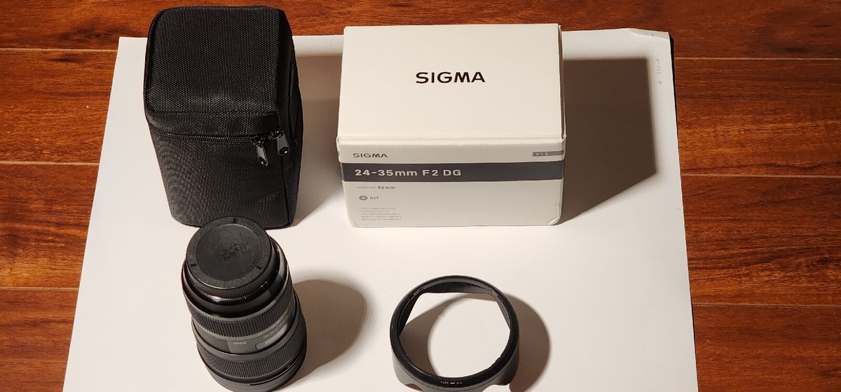 Sigma 24ー35mm F2 Sigma Standard-Zoom Lens, 24-35mm F.2 DG HSM (Nikon F Mount