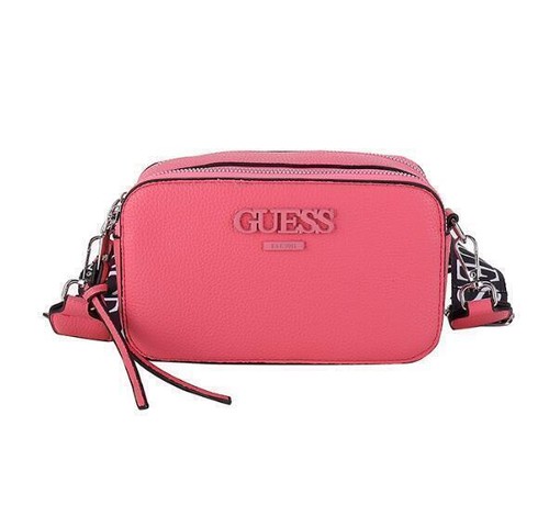 Borsa Guessone tracolla piccola quadrata lettera tinta unita donna casual bag uk - Foto 9 di 25