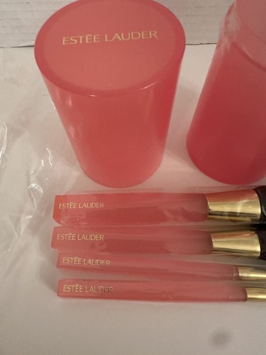 New Estee Lauder 4 Piece Cosmetic Makeup Brush Set Case - Picture 5 of 8