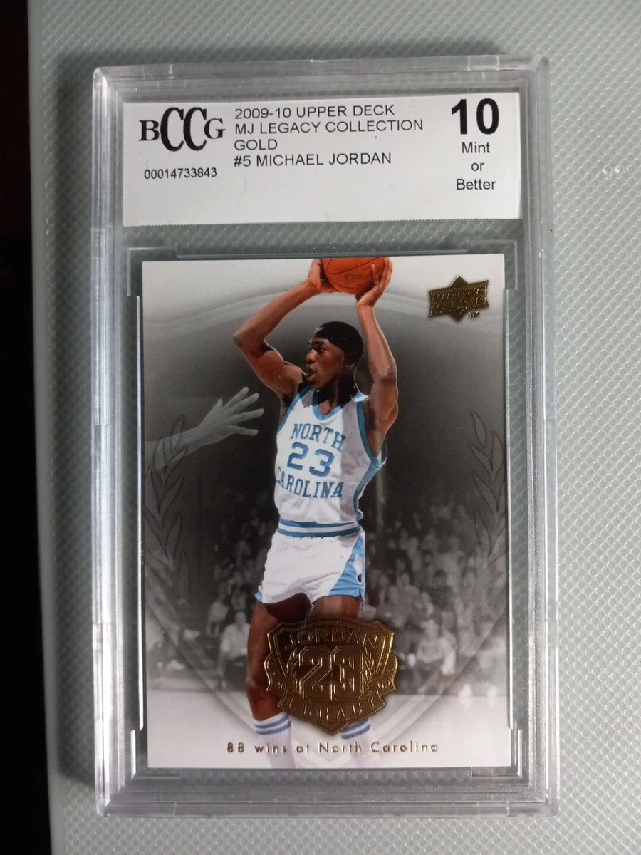2009-10 Upper Deck Michael Jordan MJ Legacy Collection GOLD #5 BCCG 10