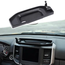 Dash Mount Cell Phone Holder Storage Box Tray Kit For Dodge RAM 1500 2018-23 US