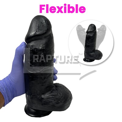 Massive HUGE Realistic Thick Big Penis Dildo Dong Anal G-spot Sex Toy for  Women