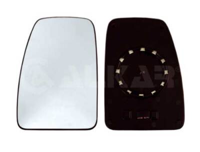 ALKAR 6431905 Mirror Glass, outside mirror for NISSAN,OPEL,RENAULT,VAUXHALL