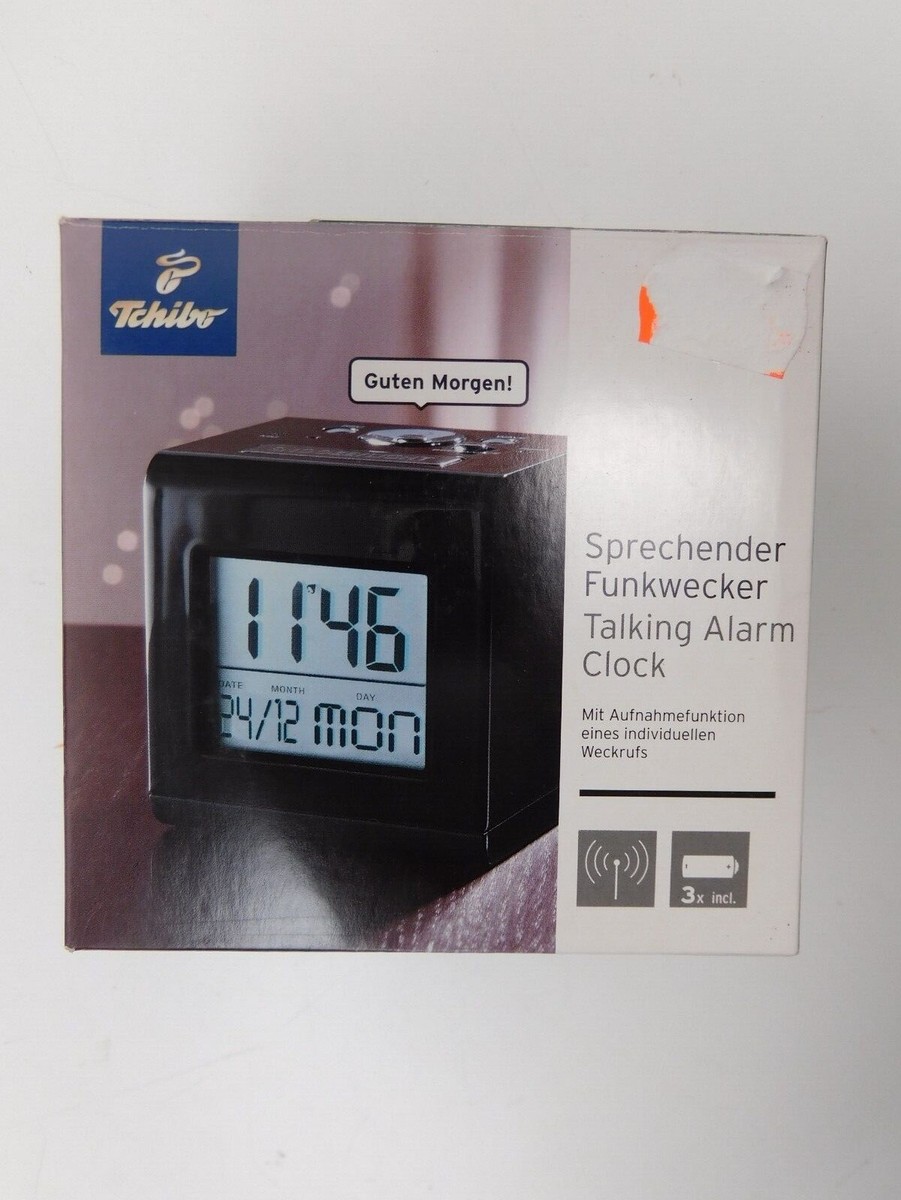 Lcd Funkwecker Tchibo Tchibo Sprechender Wecker Funkwecker Tchibo