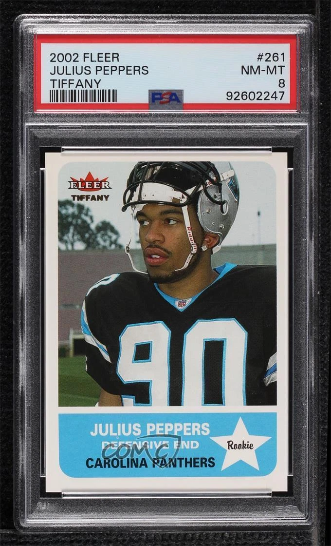 Julius Peppers Fleer #261 Tiffany