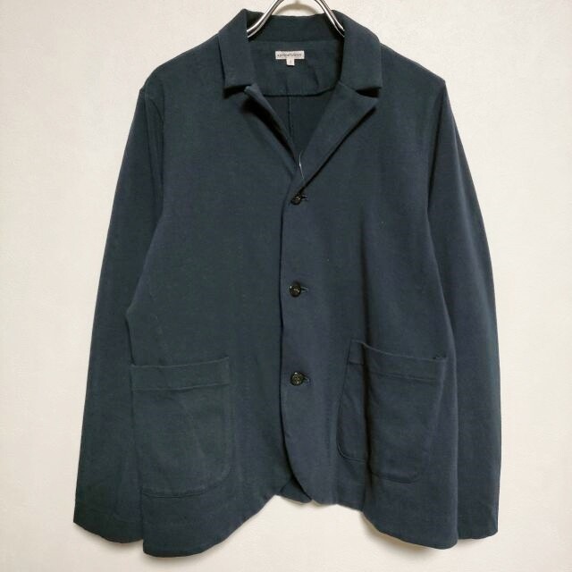 a piece of Library cotton tailored jacket Navy 3-1224M∞ | eBay