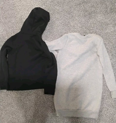 Girls Spotted Zebra Star Wars Hoodie and Sweatshirt Dress Size M - Picture 2 of 4