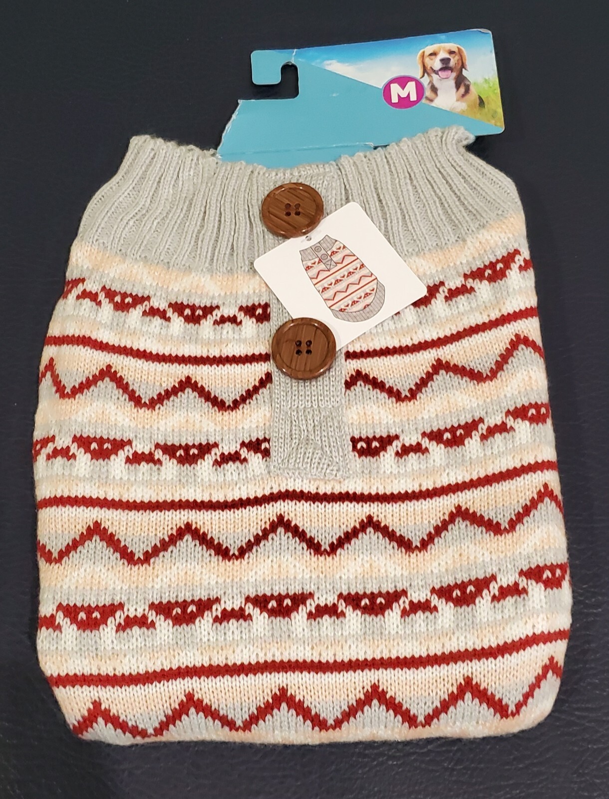 NEW Vibrant Life Dog Sweaters x 4 (4 different designs) Size M eBay