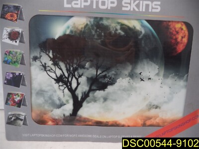 LSS 15 15.6'' Laptop Notebook Skin Sticker Cover Art Decal Earth & Moon Eclipse