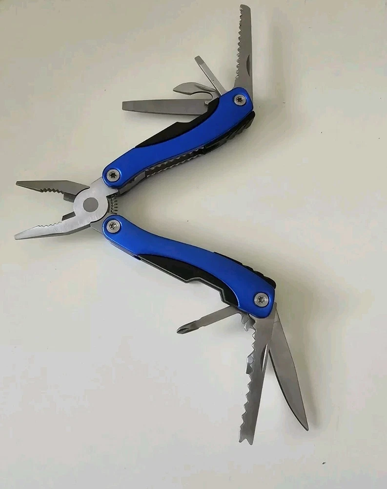 13-in-1 Swiss Army Multitool for Camping Hiking Biking Fishing
