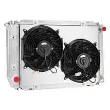 3-Row Radiator+Shroud Fan For 1979~1993 Ford Mustang Granada LTD/Mercury Cougar