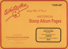 WHITE ACE 2019 US Regular Issue Singles Simplified Album Supplement USR-48