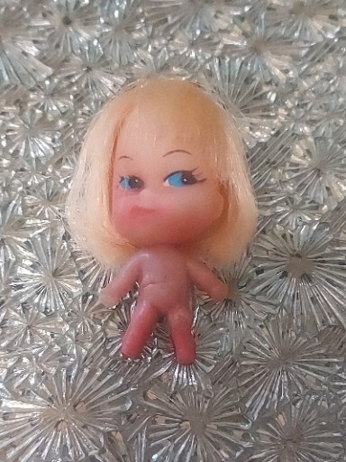 Vintage Plastic Doll Lil Kiddles? As Is