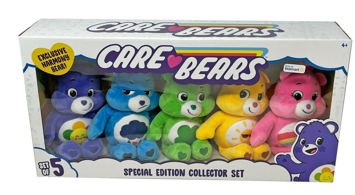 Care Bears Plush Set Special Walmart Edition Collector Exclusive