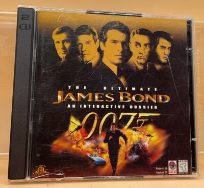 The Ultimate James Bond 007: An Interactive Dossier (2CD, PC) Windows 3.1 / 95