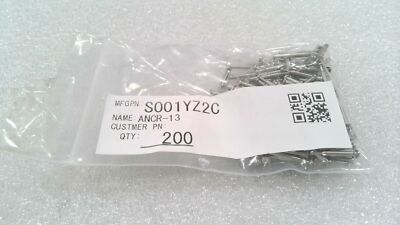 ALPHA ANCR-13 ANCHOR PIN 13MM S001YZ2C (LOT OF 200)