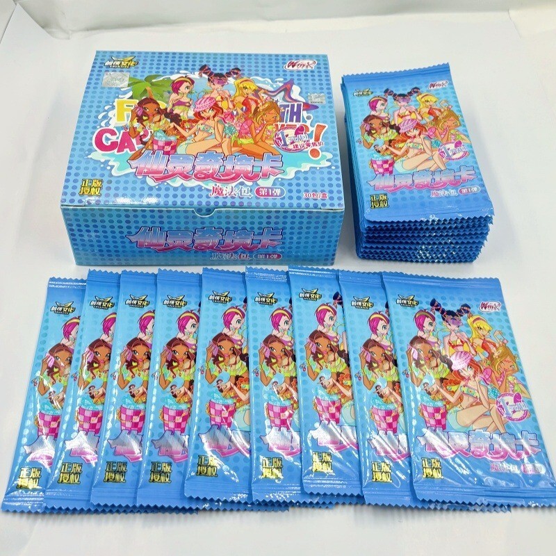 Winx Club Fairy Spirit Wonderland Card Anime Fairy Collection