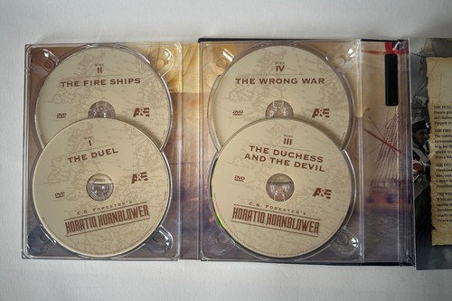 HORATIO HORNBLOWER Collector's Edition | 2008 A&E 8-Disc DVD Box Set - VG+/VG - Picture 8 of 9