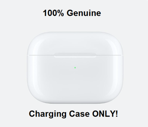 Original Apple AirPods Pro Charging Case A2190 Replacement - Wireless Charging Case Only (No Earbuds)  -image