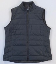Women's EP Pro Houndstooth Quilted Black Design Golf Vest