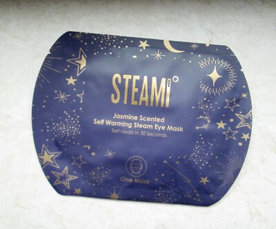   5,90 / 1 STÜCK  STEAMI JASMINE SCENTED SELF WARMING STEAM EYE MASK TUCHMASKE N
