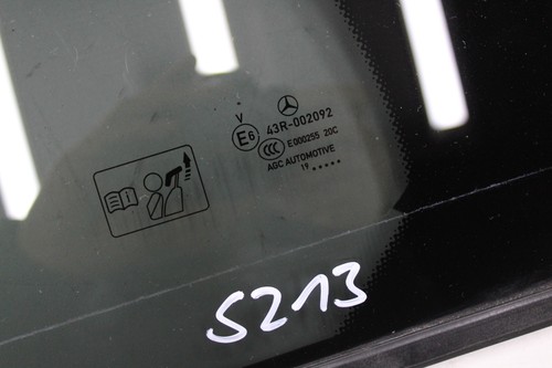 DREIECKSCHEIBE Tür hinten links + MERCEDES E-Klasse S213 T-Modell + SCHEIBE - Bild 3 von 5