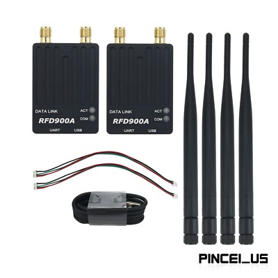 RFD900A Telemetry Radio Set Telemetry for Data Transmission PIX Flight Control