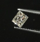 GIA certified loose .51ct VVS2 I princess cut diamond vintage antique Natural — photo 2