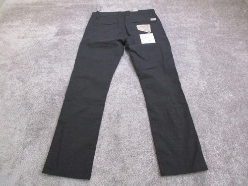 NWT Volcom Stone Pants Mens 32 Chinos Gray Slim Straight
