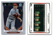 2014 Bowman Chrome Draft #CDP55 Taylor Sparks - Cincinnati Reds