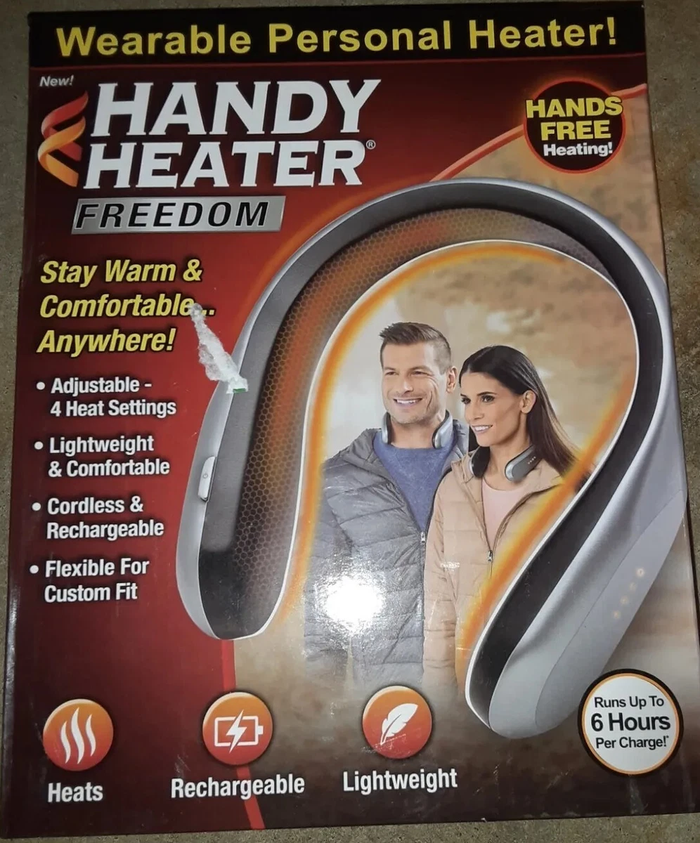 Ontel Handy Heater Freedom - Wearable Neck Heater for Cold Winters, 4 Heat  | eBay