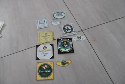 vintage beer labels lot label (no Bierdeckel Beer label)