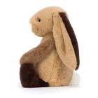 Jellycat BASHFUL BROWN PATCHWORK BUNNY Authentic US seller out of stock gift HTF — photo 3