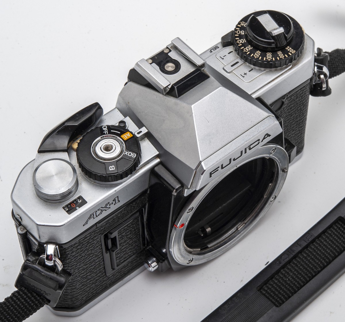 Fujica AX-1 フィルム一眼レフカメラ Fujica AX-1 AX1 Body Gehäuse SLR Kamera Spiegelreflexkamera