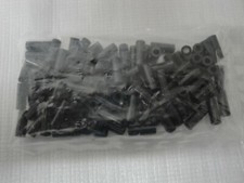 Tkanina kulista poliamidowa przekładka okrągła Ø 6mm x 15mm otwór 3,2mm