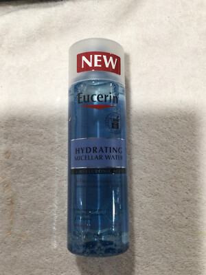 NEW Eucerin Hydrating Micellar Water w/Hyaluronic Acid 6.8 fl oz