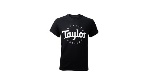 NEW Genuine Taylor Men's Basic Logo T-Shirt - BLACK, CHOOSE YOUR SIZE! - Picture 2 of 3