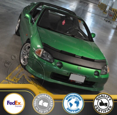 Car Bonnet Mask Hood Bra Fits Honda CRX DEL SOL 92 93 94 95 96 97 98 - Image 1 of 3