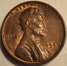 1940 P Lincoln Wheat Penny Cent Great Condition. Appears Red Brown Rb 1940 P Lincoln Wheat Penny Cent Great Condition. Appears Red Brown Rb