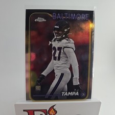 2024 Topps Chrome Football #255 T.J. Tampa Baltimore Ravens Rc